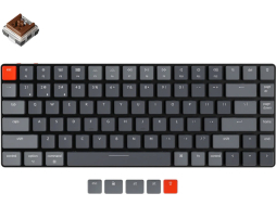 Клавиатура игровая беспроводная механическая KEYCHRON K3 V2 White LED Optical Brown Switch 