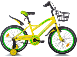 Велосипед детский MOBILE KID Slender 18 Yellow Green 