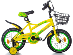 Велосипед детский MOBILE KID Slender 14 Yellow Green 