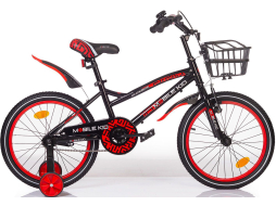 Велосипед детский MOBILE KID Slender 18 Black Red 