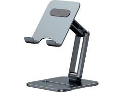 Подставка для планшета BASEUS LUSZ000113 Desktop Biaxial Foldable Metal Stand, Grey