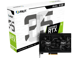 Видеокарта PALIT GeForce RTX 3050 Dual 8GB GDDR6 