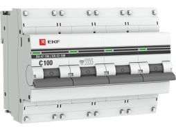 Автоматический выключатель EKF PROxima ВА 47-100 4P