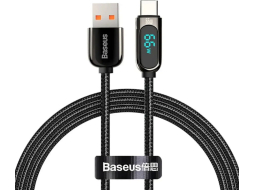 Кабель BASEUS Display Fast Charging USB to USB-C 1m Black 