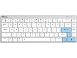Клавиатура беспроводная DAREU EK868 White-Blue (Brown switch)