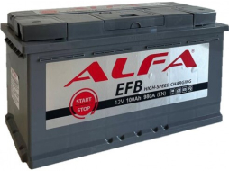 Аккумулятор автомобильный ALFA EFB