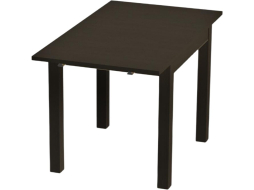 Стол кухонный MEBELAIN Вардиг С черный ясень шпон  80-120x70x74 см 