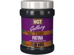 Состав лессирующий VGT "Gallery" матовый с эффектом чернения PATINA