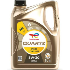 Моторное масло 5W30 синтетическое TOTAL Quartz Ineo Long Life