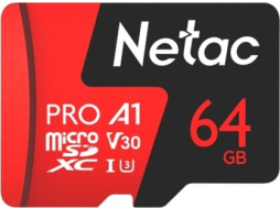 Карта памяти NETAC MicroSD P500 Extreme Pro с адаптером
