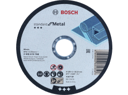 Круг отрезной 125х1.0x22.2 мм BOSCH Standard for Metal 