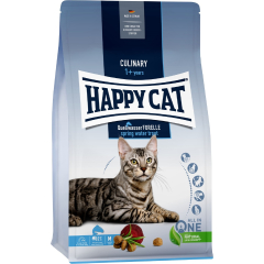 Сухой корм для кошек HAPPY CAT Culinary Quellwasser Forelle речная форель 1,3 кг 