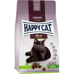 Сухой корм для стерилизованных кошек HAPPY CAT Sterilised Weide Lamm ягненок 4 кг 