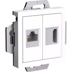 Розетка HDMI и RJ45 SCHNEIDER ELECTRIC AtlasDesign