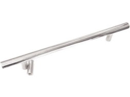 Ручка мебельная рейлинг BOYARD R0270/128 RR002ST.5/128 сталь