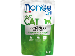 Влажный корм для кошек MONGE Grill