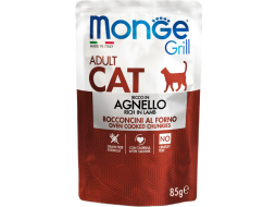 Влажный корм для кошек MONGE Grill
