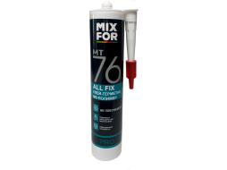 Клей-герметик MIXFOR MT76 All Fix 260 мл белый