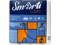 Бумага туалетная SMARTI 3 слоя