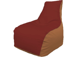 Кресло-мешок FLAGMAN Бумеранг красный/оранжевый 