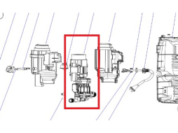 Двигатель с насосом в сборе для мойки высокого давления ECO HPW-1113 