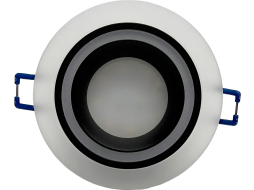 Светильник точечный GU10 TRUENERGY Simple круг белый/черный 