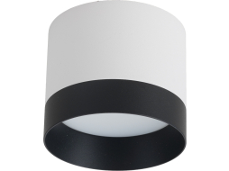 Светильник точечный накладной GX53 TRUENERGY Modern белый/черный 