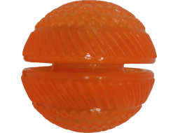 Игрушка для собак PETPARK Мяч для лакомств с пищалкой 7 см 