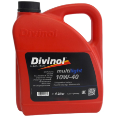 Моторное масло 10W40 полусинтетическое DIVINOL Multilight