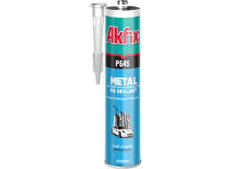 Герметик полиуретановый AKFIX P645 серый 280 мл 