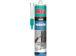 Герметик силиконовый AKFIX 900N для зеркал прозрачный 280 мл 