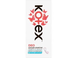 Ежедневные гигиенические прокладки KOTEX Deo Ультратонкие ароматизированные 20 штук (5029053548241)
