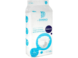 Подгузники для взрослых DR. DINNO Premium Large 100-150 см 20 штук (4811226000028)