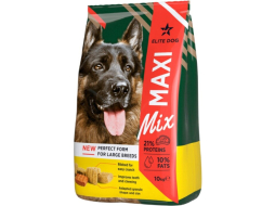 Сухой корм для собак ELITE Maxi Mix 10 кг 