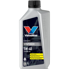 Моторное масло 5W40 синтетическое VALVOLINE SynPower