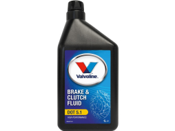Тормозная жидкость VALVOLINE Brake & Clutch Fluid DOT 5.1 1л 