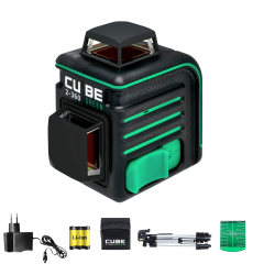 Уровень лазерный ADA INSTRUMENTS Cube 2-360 Green Professional Edition 
