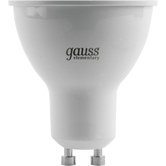 Лампа светодиодная GU10 GAUSS Elementary MR16