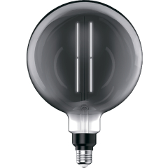 Лампа светодиодная филаментная Е27 GAUSS 6 Вт 4000К gray straight 