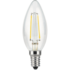 Лампа светодиодная филаментная Е14 GAUSS 11 Вт 2700К 