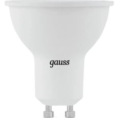 Лампа светодиодная GU10 GAUSS 5 Вт 2700К/3000K 