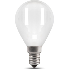 Лампа светодиодная филаментная Е14 GAUSS 9 Вт 4100К milky 