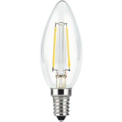 Лампа светодиодная филаментная E14 GAUSS 7 Вт 2700K 