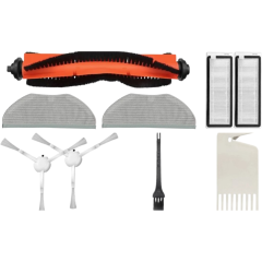 Набор расходных материалов (щетки,валик,салфетка,фильтры) для робота-пылесоса xiaomi серии Vacuum mop essential G1 BRUNER 