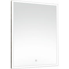 Зеркало для ванной с подсветкой КОНТИНЕНТ Frame White LED 600x800 