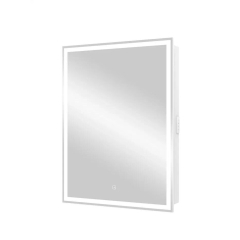 Шкаф с зеркалом для ванной КОНТИНЕНТ Allure LED 55 правый 