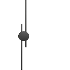 Бра настенное KINK LIGHT Лорин черный (08428-902, 19)
