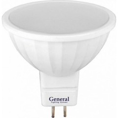Лампа светодиодная GU5.3 GENERAL GLDEN-MR16-B