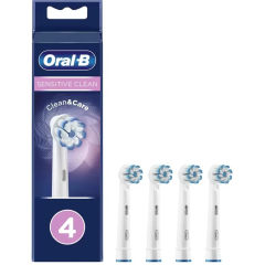 Насадки для электрической зубной щетки ORAL-B EB60 Sensitive Clean 4 штуки