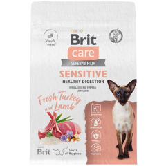 Сухой Корм для кошек BRIT Care Sensitive Healthy Digestion